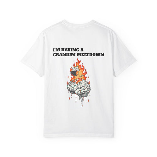 Brain on Fire T-shirt | Burning Brain Graphic, 'Assassinate Your Brain Power'